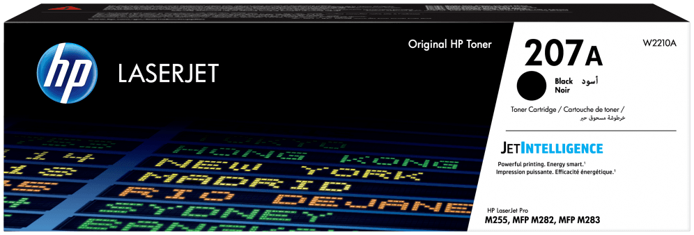 HP Cartucho de tóner Original 207A LaserJet negro