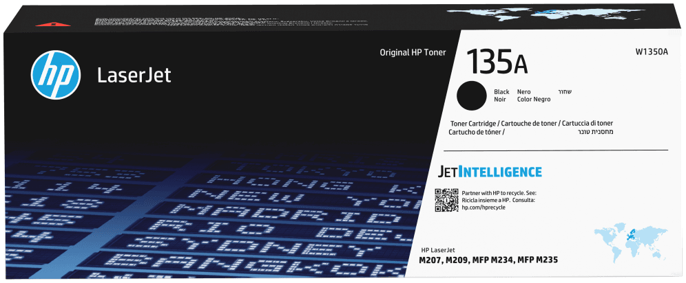 HP LaserJet Cartucho de Tóner Original 135A negro