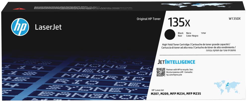 HP LaserJet Cartucho de Tóner Original 135X negro de alta capacidad