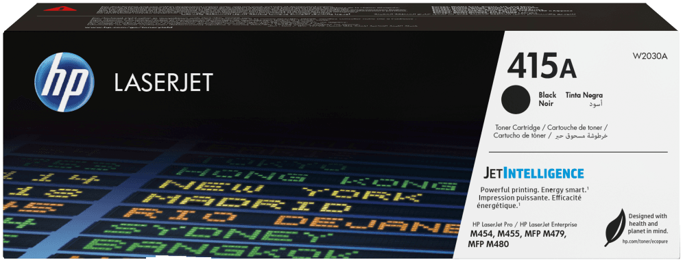 HP Cartucho de tóner Original LaserJet 415A negro