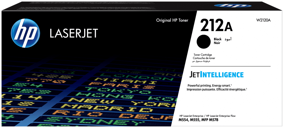 HP Cartucho de tóner Original LaserJet 212A negro