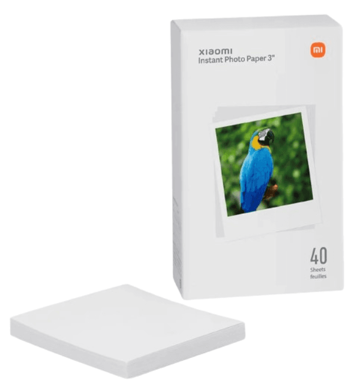 Xiaomi Instant Photo Paper 3" película instantáneas 40 pieza(s) 86 x 102 mm