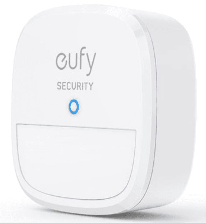 Eufy Sensor de movimiento, Security Home Alarm System Motion Detector, 100° campo de visión, 9m de alcance, 2 años de duración de la batería, sensibilidad ajustable (requiere HomeBase)