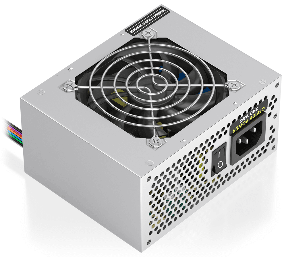 AISENS Fuente Alimentacion SFX 500W OEM, Plata