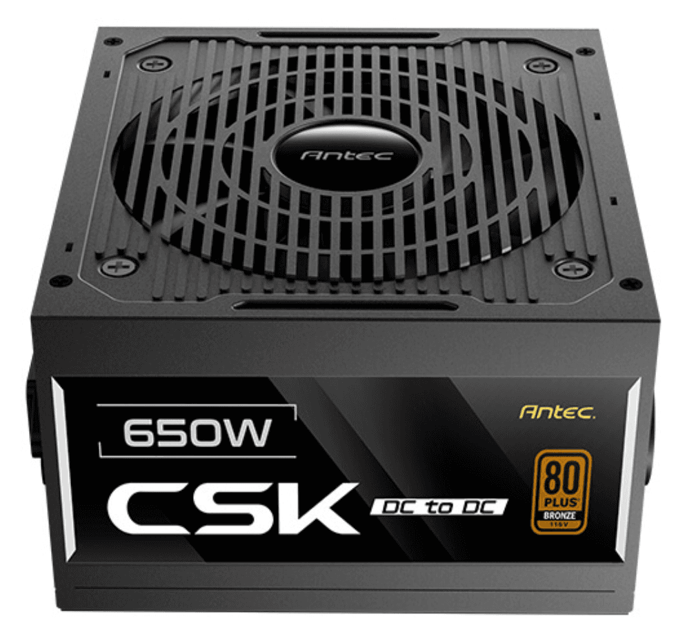 Antec CSK650DC EC unidad de fuente de alimentación 650 W 20+4 pin ATX ATX Negro