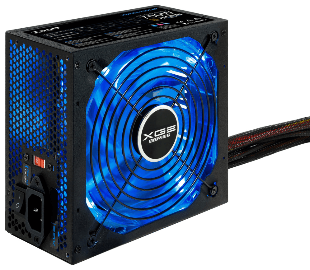 TooQ TQXGEII-700SAP unidad de fuente de alimentación 700 W 20+4 pin ATX ATX Negro