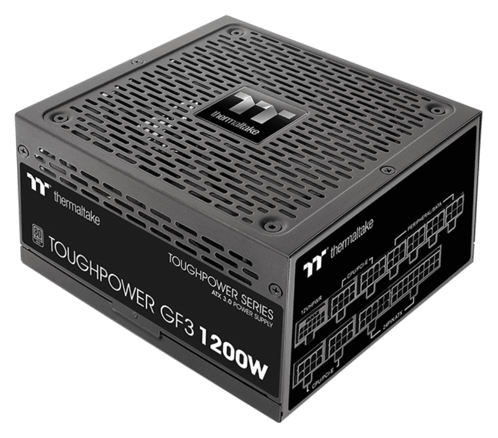 Thermaltake Toughpower GF3 unidad de fuente de alimentación 1200 W 24-pin ATX ATX Negro
