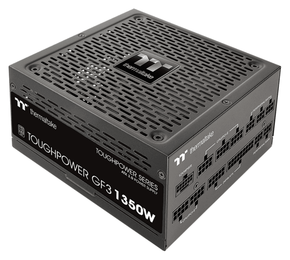 Thermaltake Toughpower GF3 unidad de fuente de alimentación 1350 W 24-pin ATX Negro
