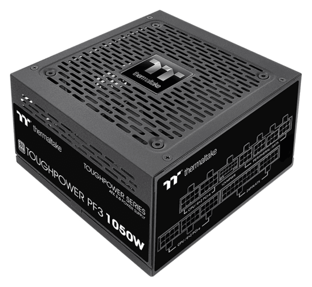 Thermaltake Toughpower PF3 unidad de fuente de alimentación 1050 W 24-pin ATX ATX Negro