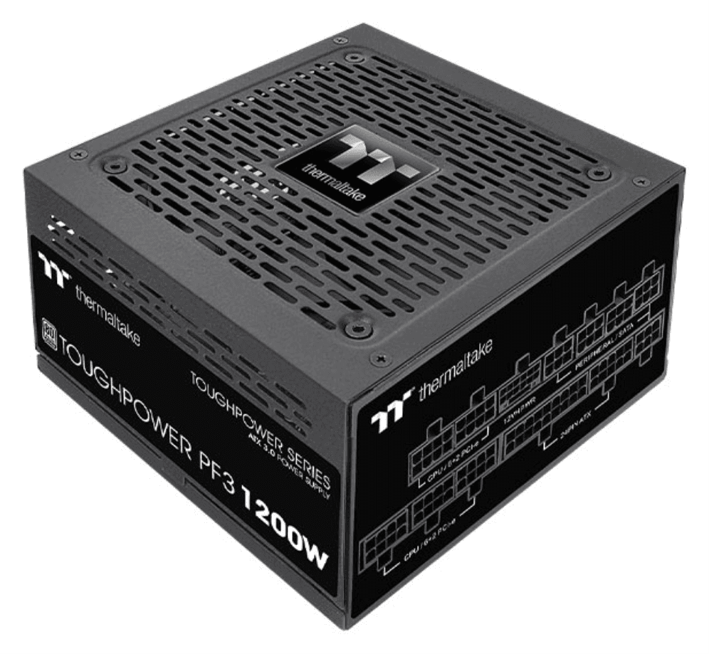 Thermaltake Toughpower PF3 unidad de fuente de alimentación 1200 W 24-pin ATX ATX Negro
