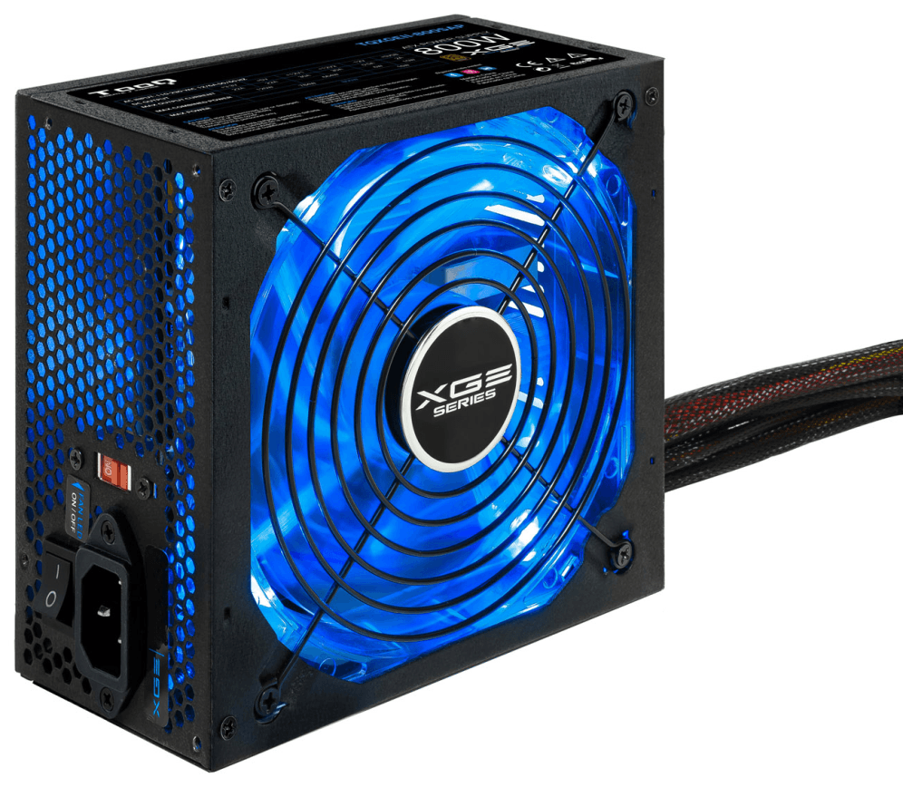 TooQ TQXGEII-800SAP unidad de fuente de alimentación 800 W 20+4 pin ATX ATX Negro