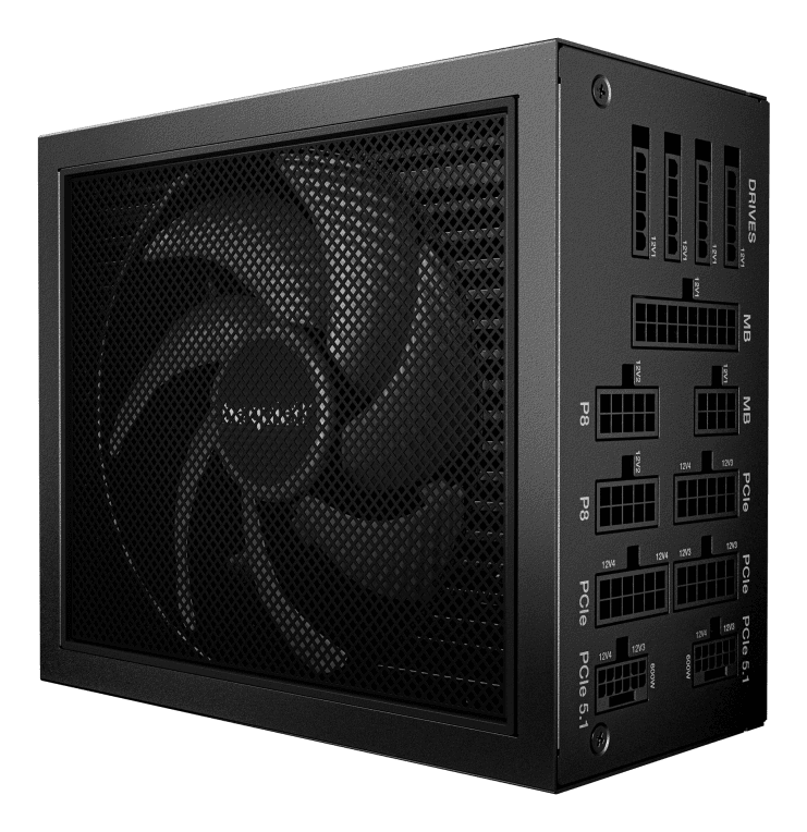 be quiet! Dark Power 14 1200 W - 80 Plus Titanium unidad de fuente de alimentación 20+4 pin ATX ATX Negro