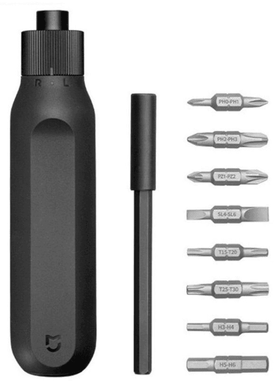 Xiaomi Mi 16 in 1 Ratchet Screwdriver Destornillador múltiple Destornillador plano