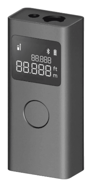 Xiaomi MJJGCJYD001QW Medidor láser de distancias Negro 40 m