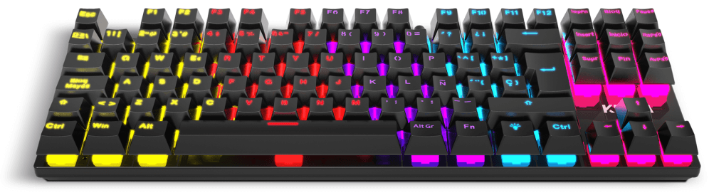 Krom Kasic TKL teclado Juego USB Negro
