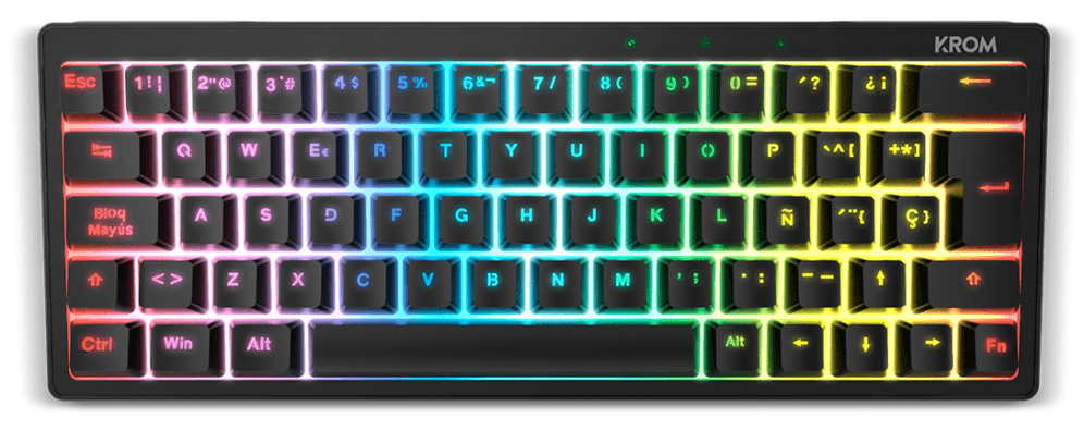 Krom Kreator teclado USB Negro