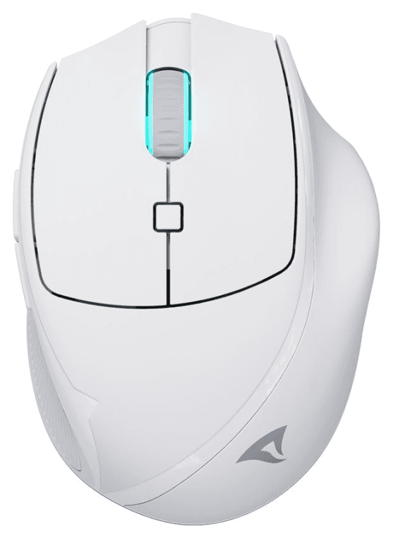Sharkoon OfficePal M25W ratón Juego mano derecha RF Wireless + USB Type-C Óptico 4000 DPI