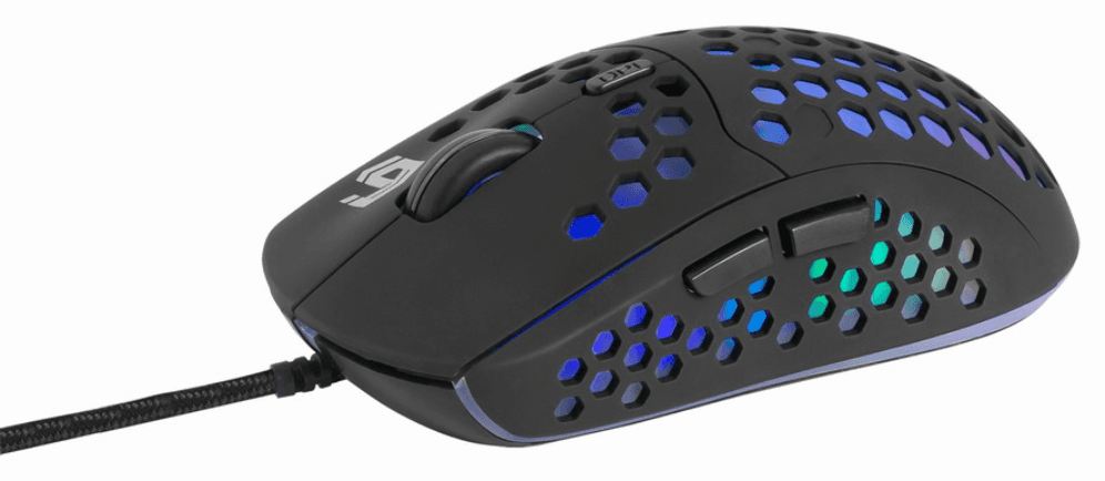 Gembird MUSG-RAGNAR-RX400 ratón Juego Ambidextro USB tipo A 10000 DPI