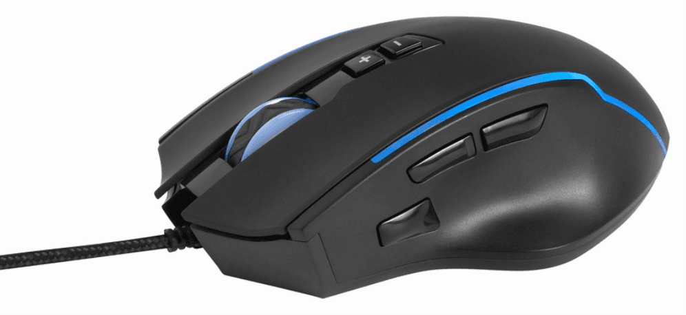 Gembird MUSG-RAGNAR-RX300 ratón Juego mano derecha USB tipo A 12000 DPI