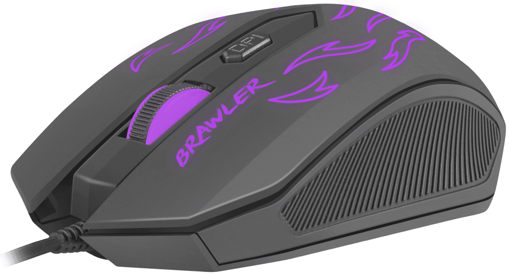 FURY Brawler ratón Juego USB tipo A Óptico 1600 DPI