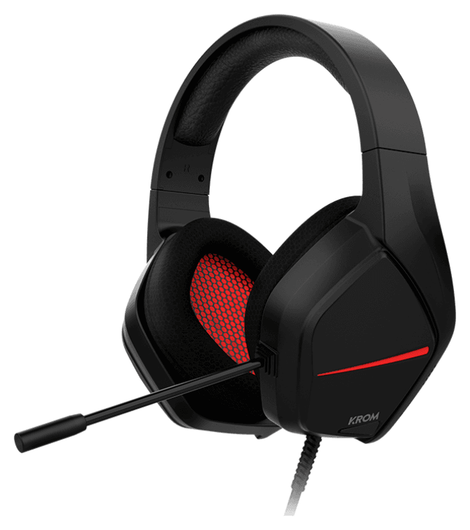 Krom Kopa Move Auriculares Alámbrico Diadema Juego Negro