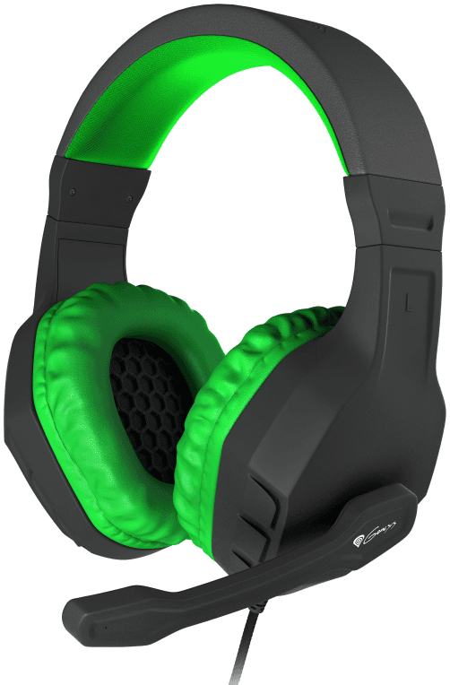 GENESIS Argon 200 Auriculares Alámbrico Diadema Juego Negro, Verde