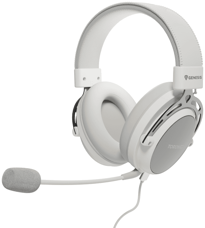 GENESIS Toron 301 Auriculares Alámbrico Diadema Juego Blanco