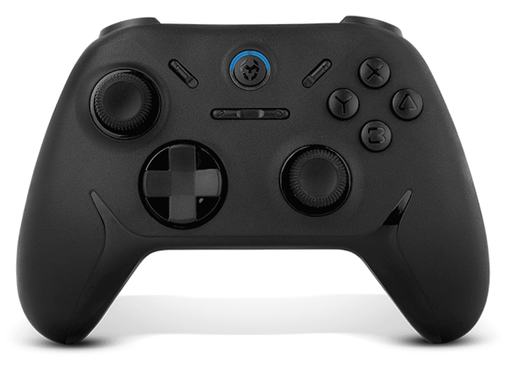 Krom Kadoer Negro Bluetooth/USB Palanca de mando Digital Android, Nintendo Switch, Nintendo Switch 2, PC, iOS
