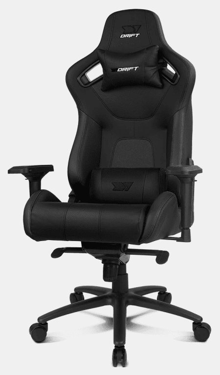 DRIFT DR600BK silla para videojuegos Butaca para jugar Asiento acolchado Negro