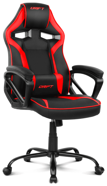 DRIFT DR50 Silla para videojuegos de PC Asiento acolchado tapizado Negro