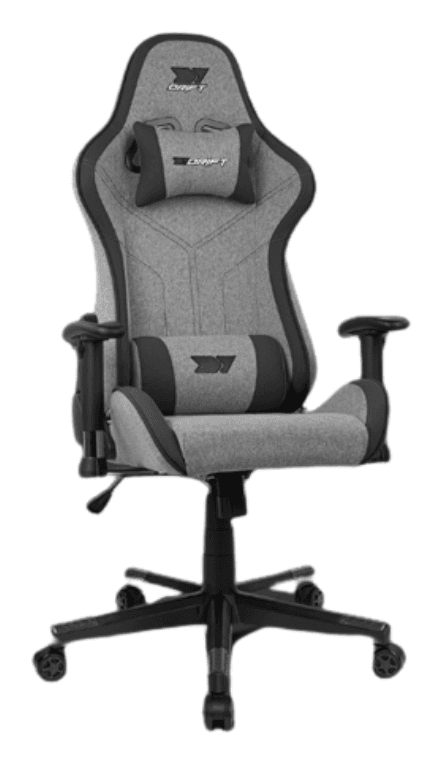 DRIFT DR90 PRO Silla para videojuegos de PC Asiento acolchado Negro, Gris
