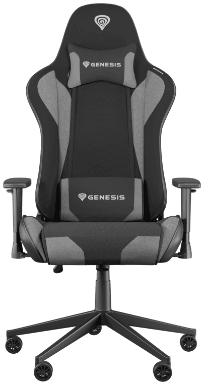 GENESIS NITRO 440 G2 Silla para videojuegos de PC Asiento acolchado Negro, Gris