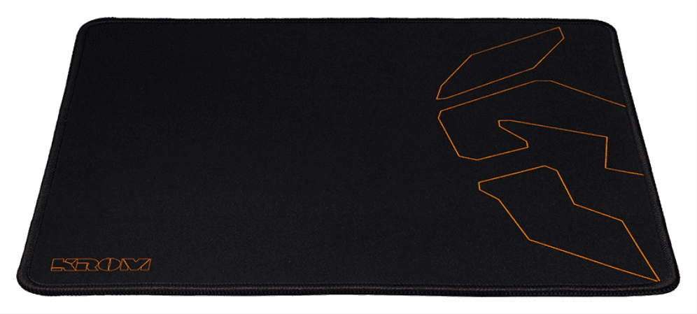 Krom Knout Speed Alfombrilla de ratón para juegos Negro