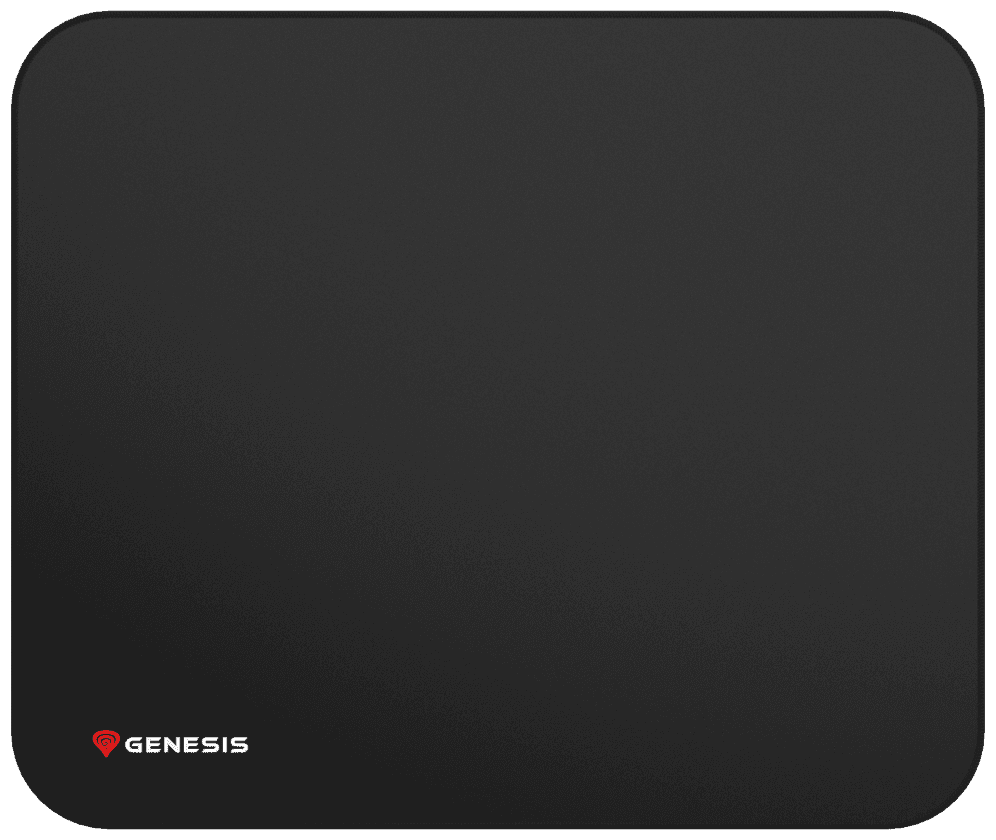 GENESIS Control 500 S Logo Alfombrilla de ratón para juegos Negro