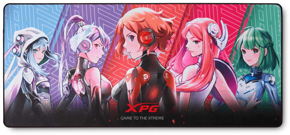 XPG Frontline XL Saga Series Alfombrilla de ratón para juegos Multicolor