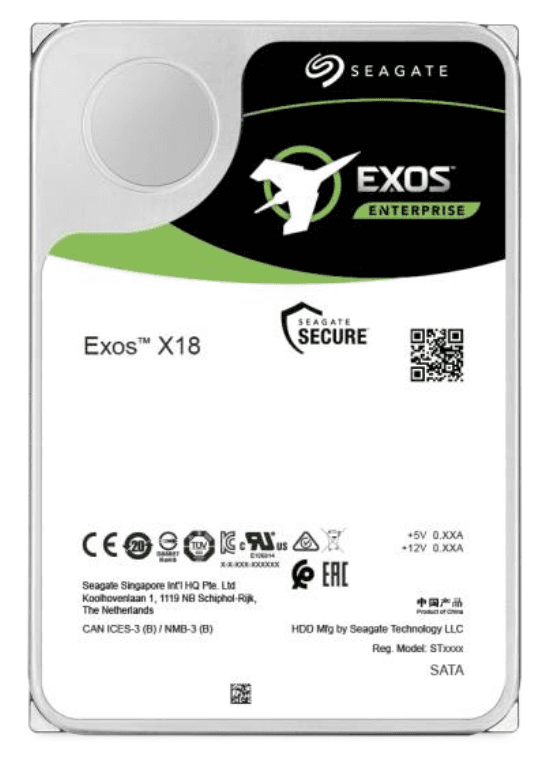 Seagate Enterprise ST18000NM000J disco duro interno 18 TB 7200 RPM 256 MB 3.5" Serial ATA III