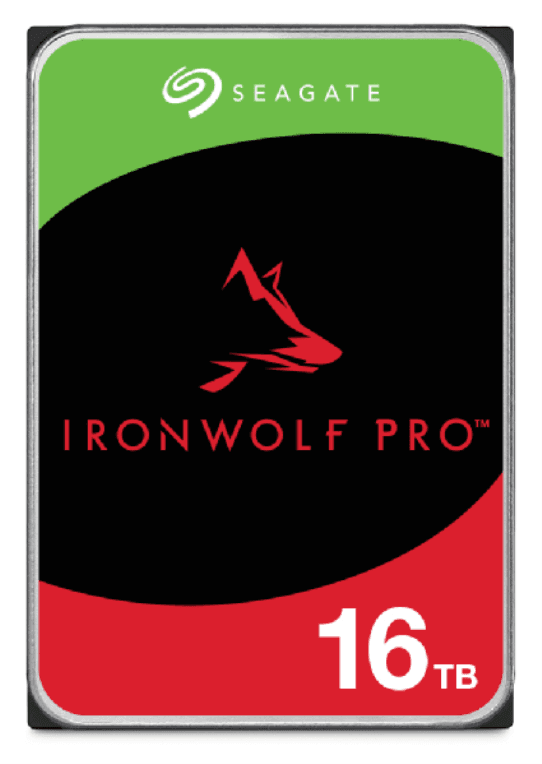 Seagate IronWolf Pro ST16000NT001 disco duro interno 16 TB 7200 RPM 256 MB 3.5" Serial ATA III