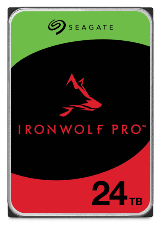 Seagate IronWolf Pro ST24000NT002 disco duro interno 24 TB 7200 RPM 512 MB 3.5" Serial ATA III