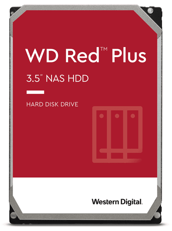 Western Digital WD Red Plus disco duro interno 4 TB 5400 RPM 3.5" Serial ATA III