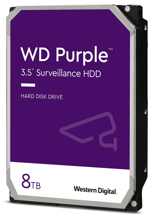 Western Digital WD Purple disco duro interno 8 TB 5640 RPM 128 MB 3.5" Serial ATA III