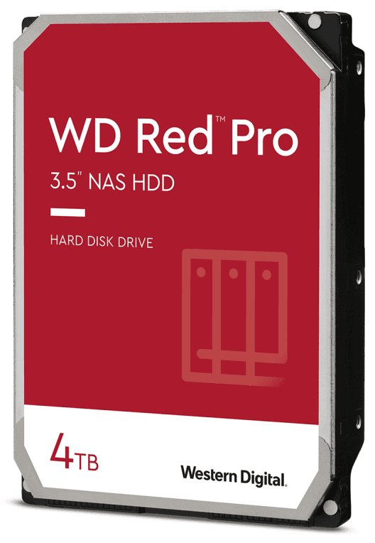 Western Digital Red Pro disco duro interno 4 TB 7200 RPM 256 MB 3.5" SATA