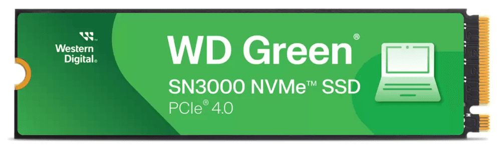 Western Digital SN3000 500 GB M.2 PCI Express 4.0 NVMe QLC 3D NAND