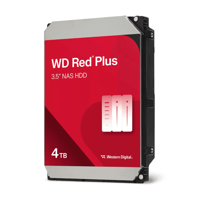 Western Digital Red Plus WD40EFZZ disco duro interno 4 TB 5400 RPM 128 MB 3.5" Serial ATA III