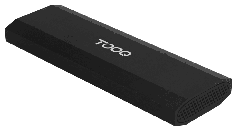 TooQ Caja Externa para SSD M.2 NVMe PICe, Negra