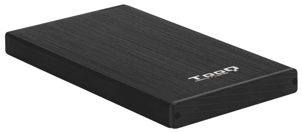 TooQ TQE-2527B caja para disco duro externo Caja de disco duro (HDD) Negro 2.5"