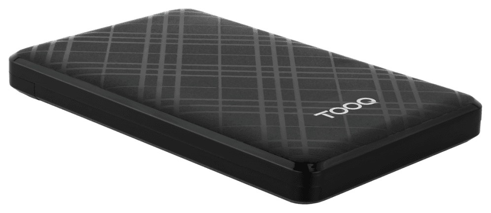 TooQ Caja Externa para Discos de 2,5” HDD/SSD, Negro