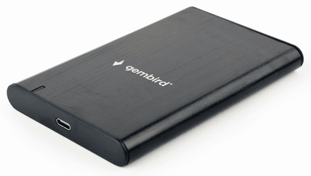 Gembird EE2-U3S-6 caja para disco duro externo Carcasa de disco duro/SSD Negro 2.5"