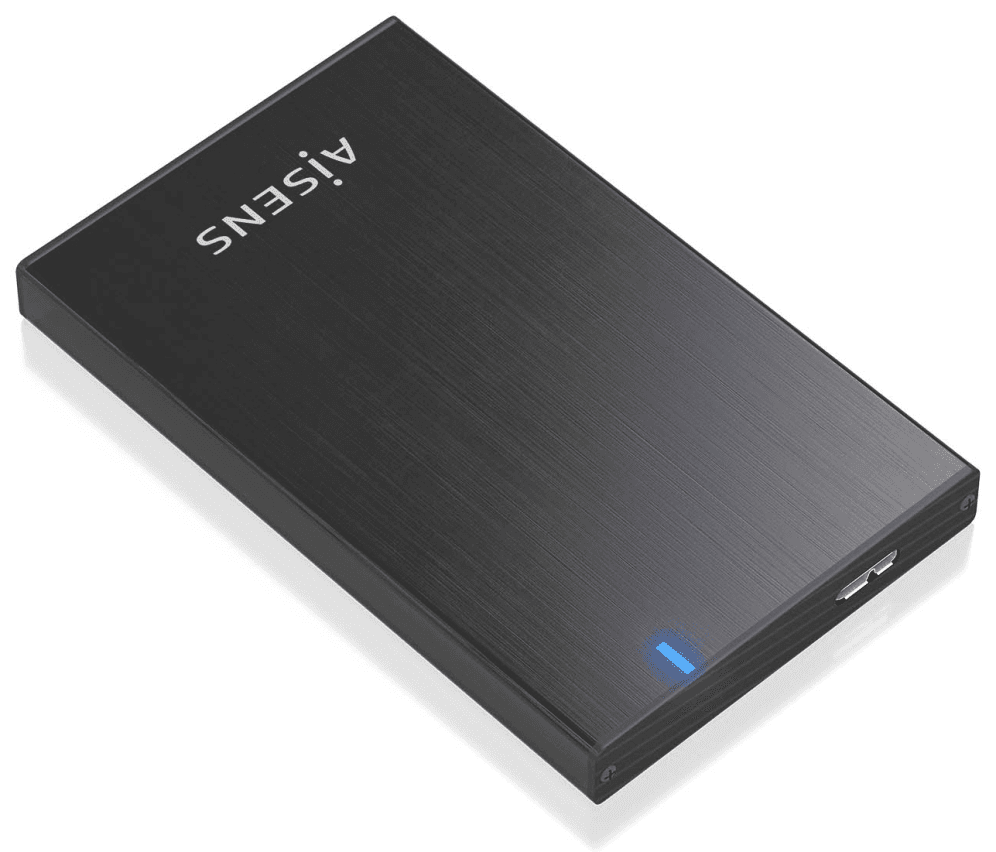 AISENS ASE-2527B caja para disco duro externo Carcasa de disco duro/SSD 2.5"