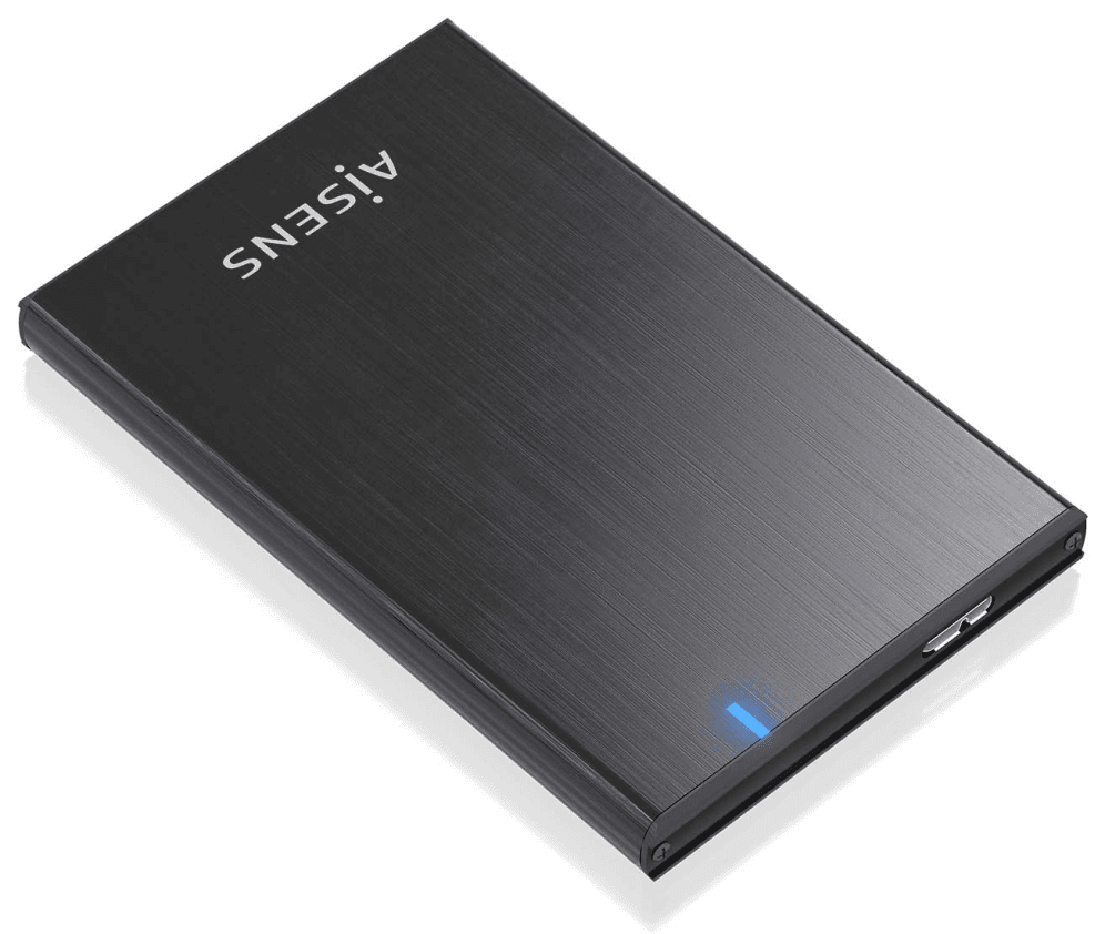 AISENS ASE-2528B caja para disco duro externo Carcasa de disco duro/SSD 2.5"