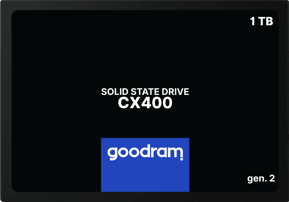 Goodram CX400 gen.2 1 TB 2.5" Serial ATA III 3D TLC NAND